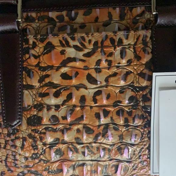 BRAHMIN BERGAMOT COLLECTION SMALL FINLEY SATCHEL BAG - Picture 6 of 8